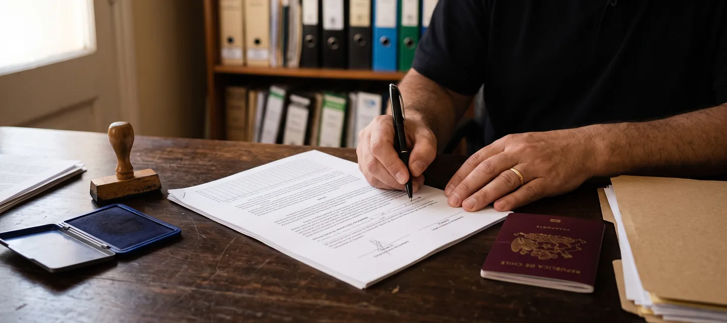 The power of attorney to act in Chile from abroad