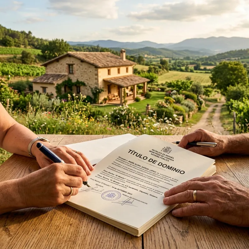 Obtaining property title